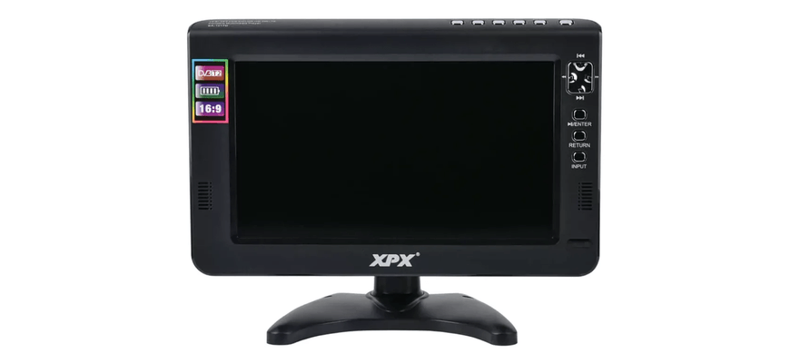 781.obzor avtomobilnogo portativnogo televizora xpx ea 1017d Обзор автомобильного портативного телевизора XPX EA-1017D
